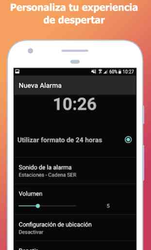 myAlarm Clock: Radio Despertador Gratis en Español 3