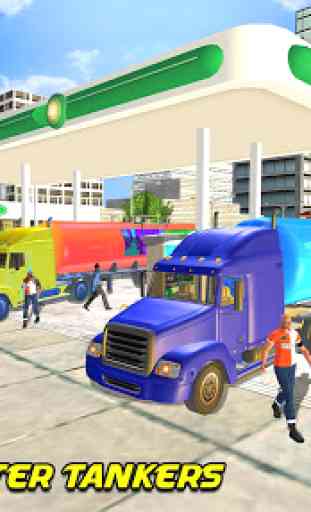 Offroad Water Tank Transport Truck Driving Game 3