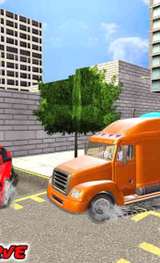 Offroad Water Tank Transport Truck Driving Game 4