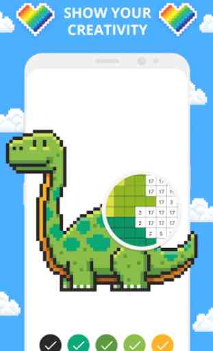 Pixel Art: Juegos de Colorear por Números 1