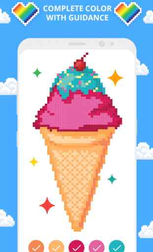 Pixel Art: Juegos de Colorear por Números 4
