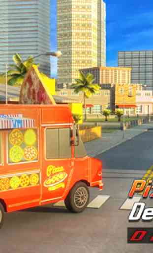 Pizza Entrega camioneta Simulador de manejo 1