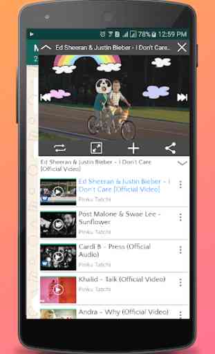 PlayOver for Youtube : play tube and music radio 2
