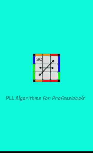 PLL Algorithms for professionals 1