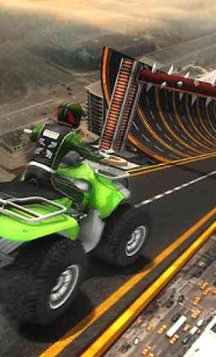 Racing Quad Bike Moto Stunt: ATV pista imposible 2