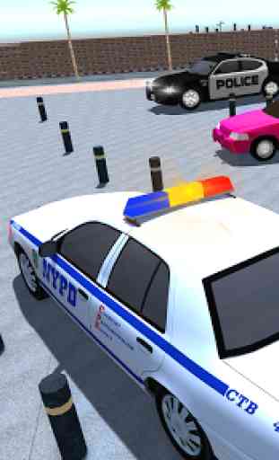 real coche estacionamiento policía conducción 2