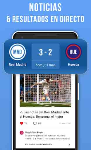 Real Live — App no oficial para los fan del Madrid 2