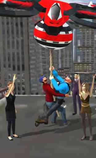 Rescue Drone Taxi Simulator : Taxi Games 4