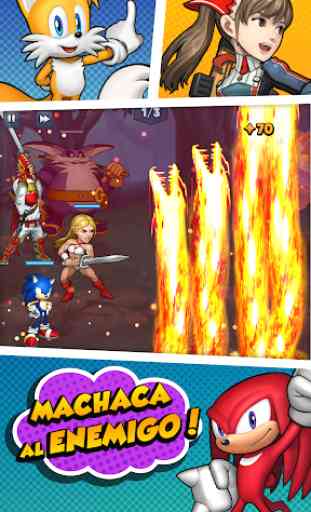 SEGA Heroes: RPG y Juegos de Match-3 con Sonic 1