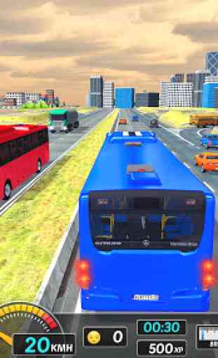 Simulador de rampa de autobús de montaña 4