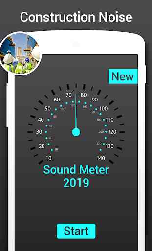 Sonar Metro Decibel ruido Detector 2