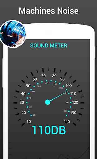 Sonar Metro Decibel ruido Detector 4