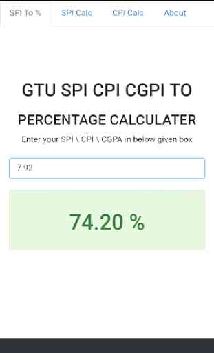 SPI CPI Calculator GTU 2