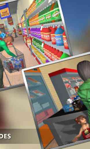 Supermercado virtual Grocery Cashier Family Game 4