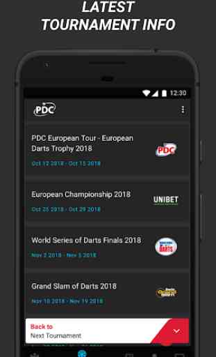The Official PDC App 3