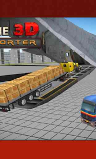 Transporter Plane 3D - Transporte de camiones 1