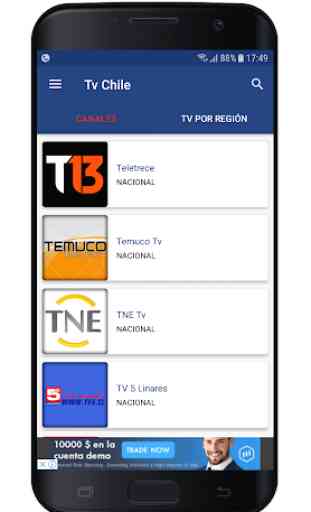 TV de Chile EN VIVO 3