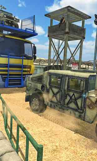 US Army Car Transport & Cruise Ship Simulator Game 1