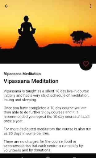 Vipassana Meditation, Techniques 2