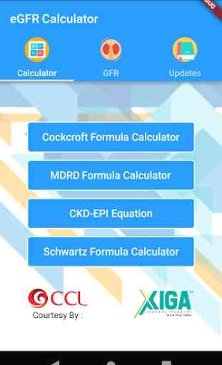 Xiga eGFR Calculator 1