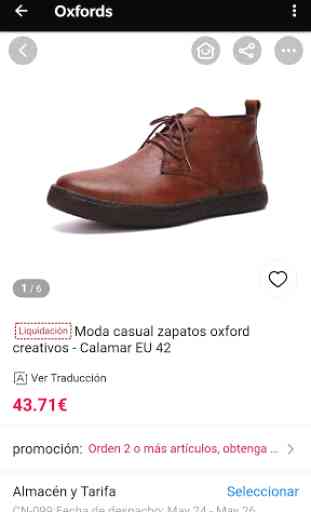 Zapatos baratos tienda online hombre y mujer 4