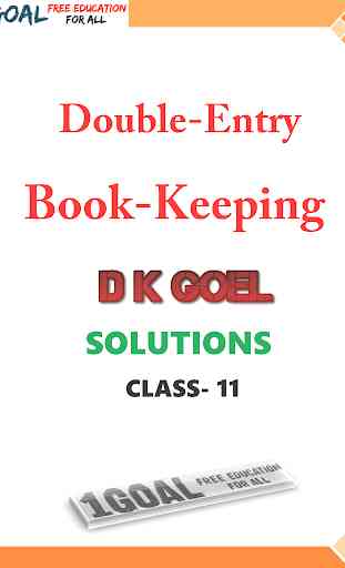 Account Class-11 Solutions (D K Goel) 1