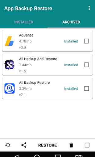 App Backup and Restore Android Apk 2