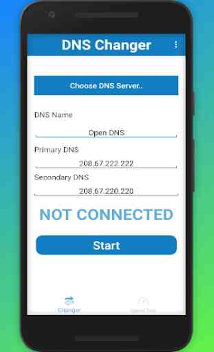 Cambiador de DNS (sin raíz 3G / 4G / WIFI) 1