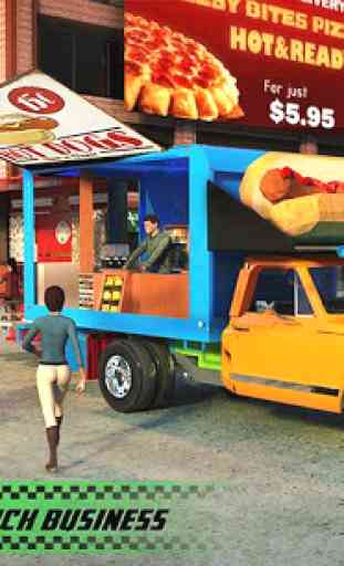 Camiones De Comida Conduciendo Juegos De Simulador 1