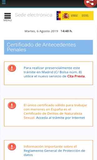 Certificado de Antecedentes Penales España 4