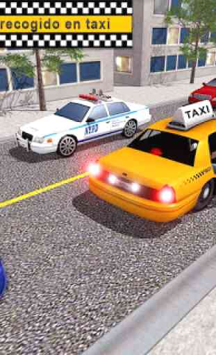 city taxi driver sim 2016: juego de taxi multijuga 2