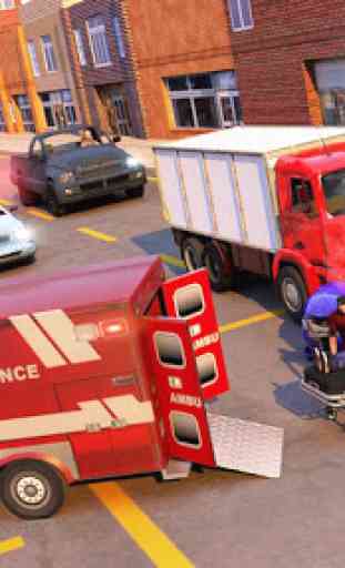 Ciudad Ambulancia Emergencia Rescate Simulador 2