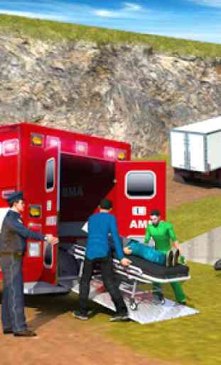 Ciudad Ambulancia Emergencia Rescate Simulador 3