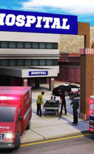 Ciudad Ambulancia Emergencia Rescate Simulador 4