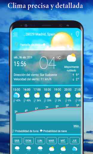 Clima hoy - Live pronóstico del tiempo Apps 2020 1