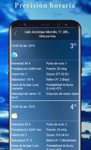 Clima hoy - Live pronóstico del tiempo Apps 2020 2