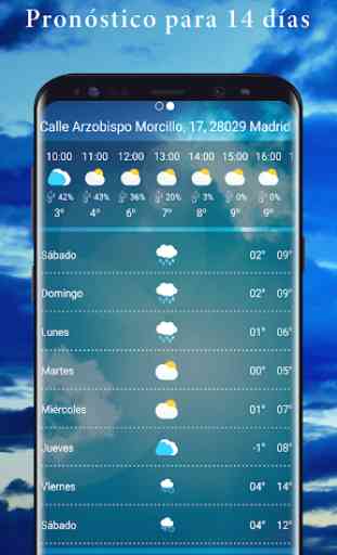 Clima hoy - Live pronóstico del tiempo Apps 2020 4