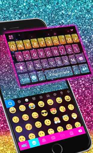 Color Glitter teclado 1