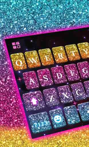 Color Glitter teclado 2