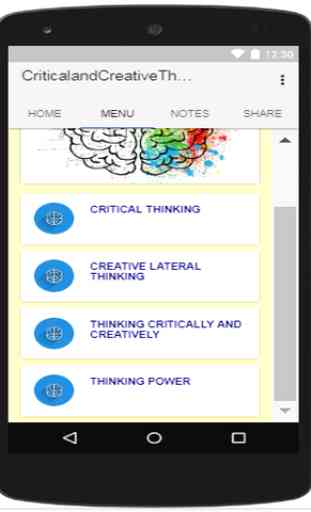 Critical and Creative Thinking 3