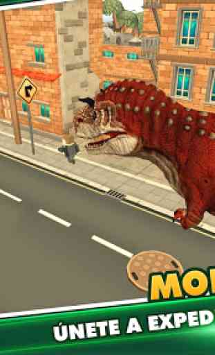 Dino Sim: Dinosaur Simulator City Rampage 3