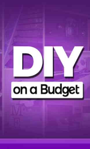 DIY On A Budget App 1