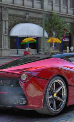 Driving La Ferrari Game Simulator 1