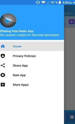 Efteling Kids Radio App NL Gratis Online 2