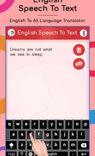 English Speech To Text 3