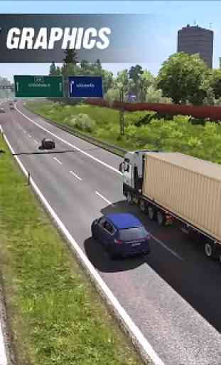 Euro Truck Driver Xtreme Trucker simulador de cond 4