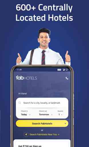FabHotels: India's Best Hotel Rooms Booking App 2