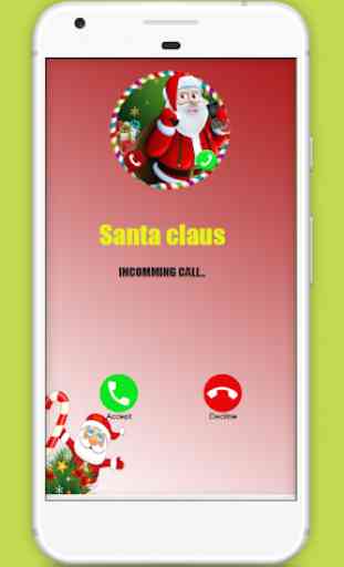 fake Santa claus call for christmas -simulator 3