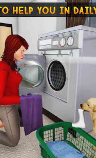 Family Pet Dog Home Adventure Game 3