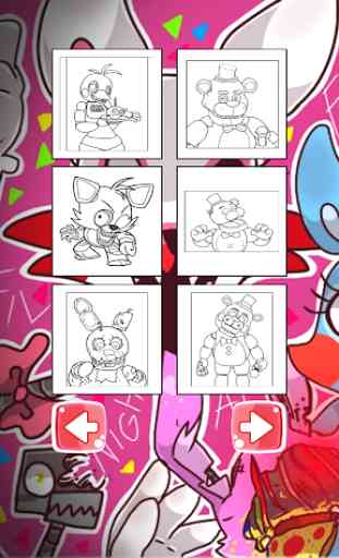 Five Nights Coloring Book 2
